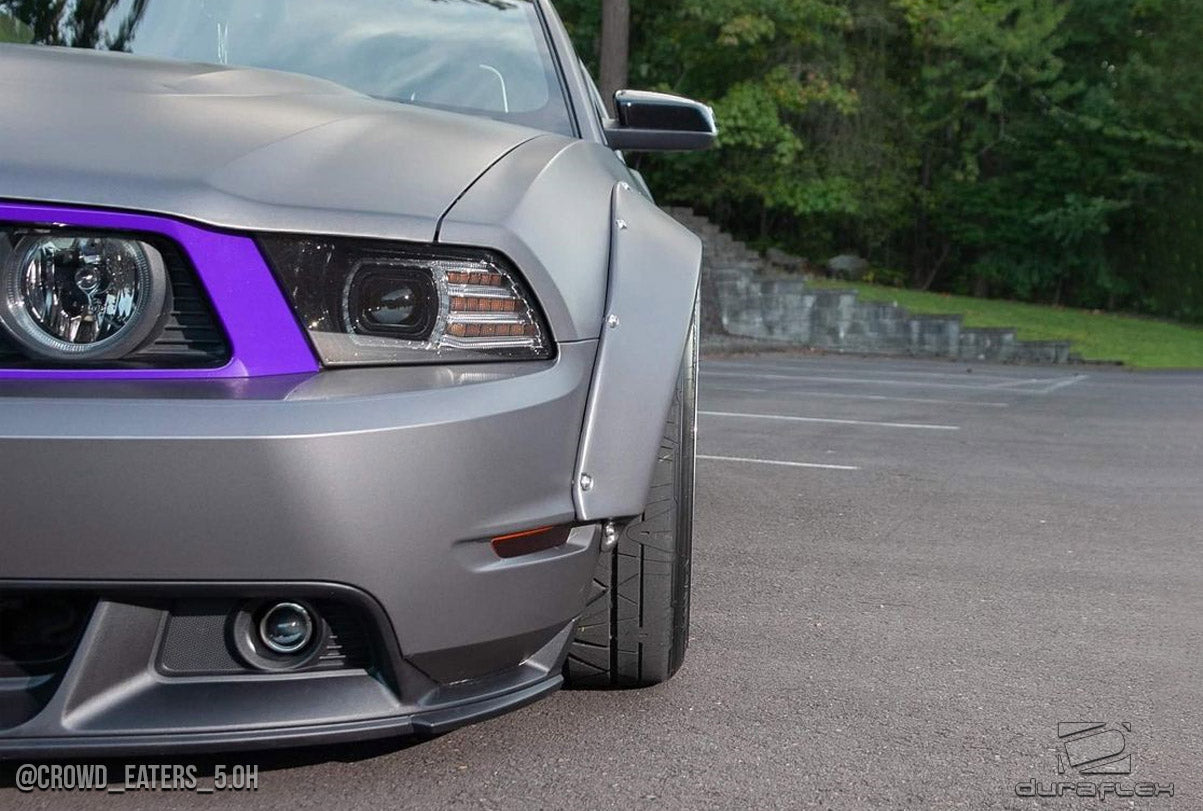 2010-2014 Ford Mustang Duraflex Circuit Wide Body Kit - 4 Piece
